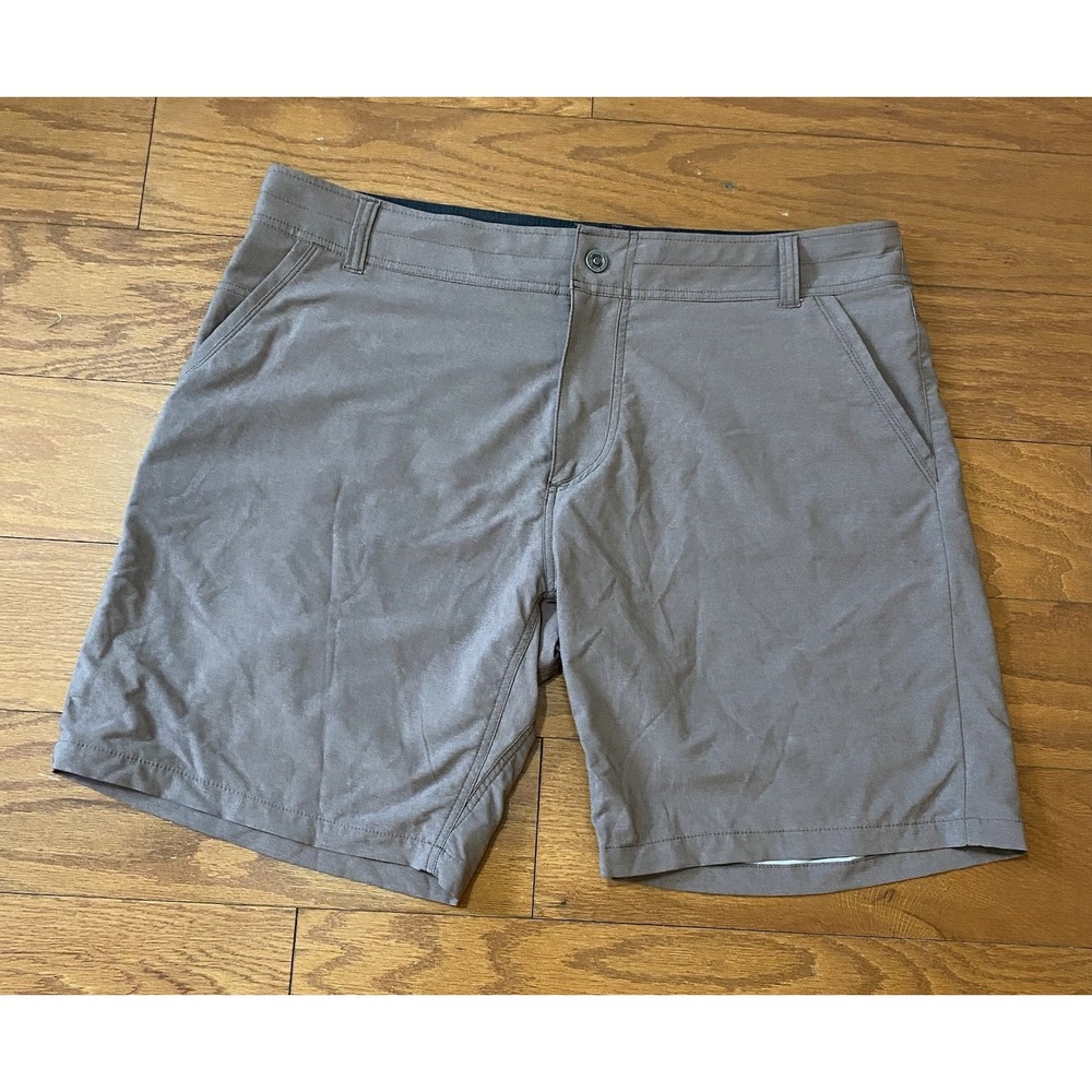 Kuhl Shorts Mens 40 Plum Casual Outdoors Hiking Pocket 8" Excellent Condition